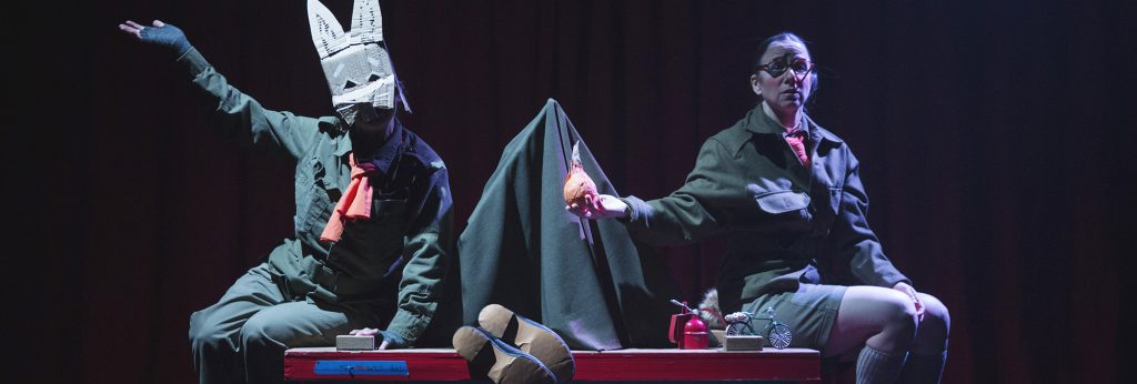 Mon conte de feu – À vélo entre les bombes qui tombent, Théâtre de la Pire Espèce (Montréal)