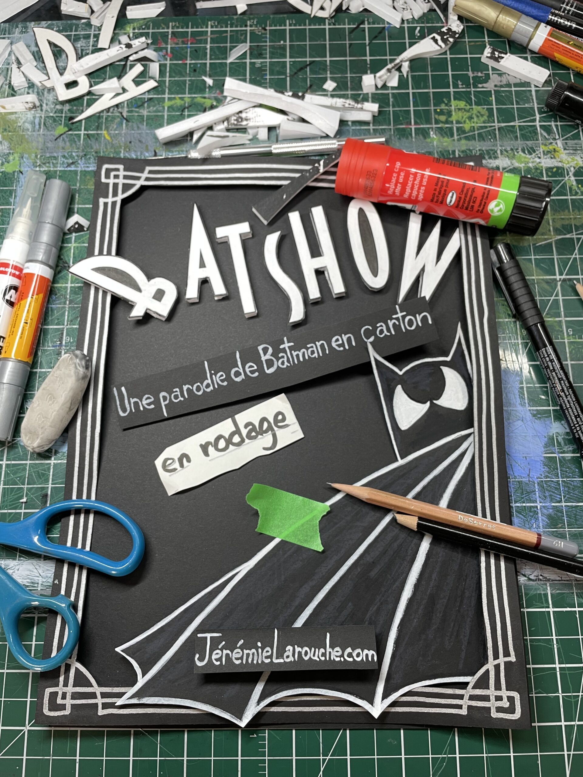 BATSHOW une nouvelle aventure de Batman en carton