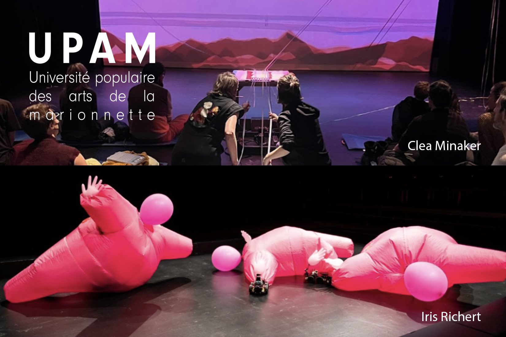 UPAM avec Clea Minaker et Iris Richert
