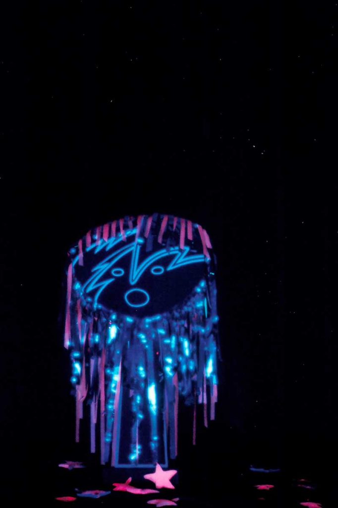 Jour de pluie, rêve de nuit, les marionnettes du Grand Théâtre de Québec, 1988. Photo Gérard Bibeau