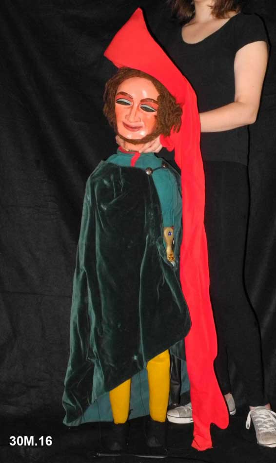 Marionnette Conseiller, spectacle Le brave petit tailleur.