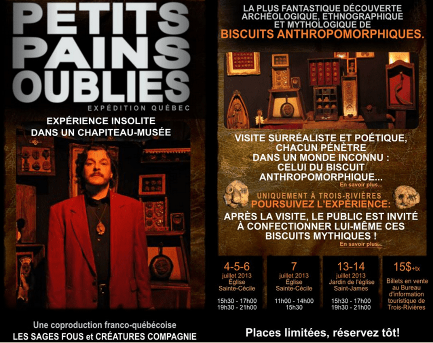 Affiche Petits pains oubliés
