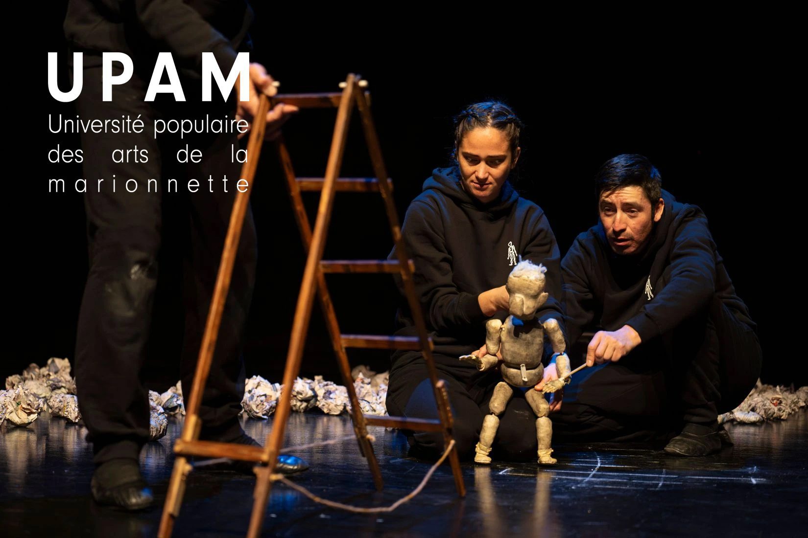 UPAM avec Dominga et Santiago, cofondateurs de Silencio Blanco