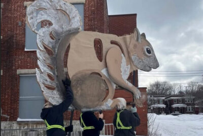 Marionnette Écureuil